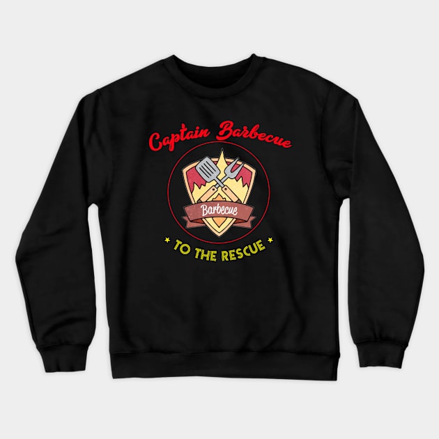 Captain Barbecue Crewneck Sweatshirt by DiMarksales